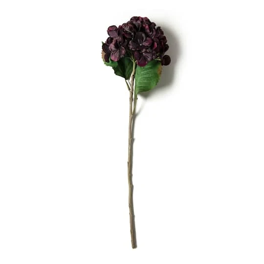 Black & Purple Hydrangea Stem By Ashland® 2 Black & Purple Hydrangea Stem By Ashland® - Image 2