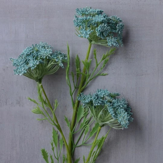 Blue Queen Anne's Lace Stem By Ashland® 3 Blue Queen Anne's Lace Stem By Ashland® - Image 3