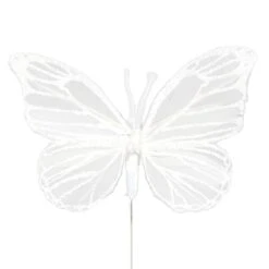 4" White Feather Butterflies, 5ct. By Ashland® -Michaels Shop 10627155 3