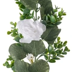 6ft. White Rose Foliage Garland By Ashland® 7 6ft. White Rose Foliage Garland By Ashland® -Michaels Shop 10627257 20