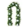 6ft. White Rose Foliage Garland By Ashland®