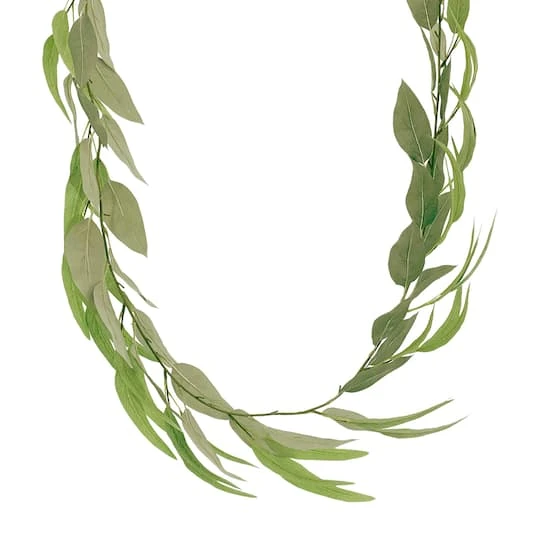 6ft. Willow Eucalyptus Garland By Ashland® 2 6ft. Willow Eucalyptus Garland By Ashland® - Image 2
