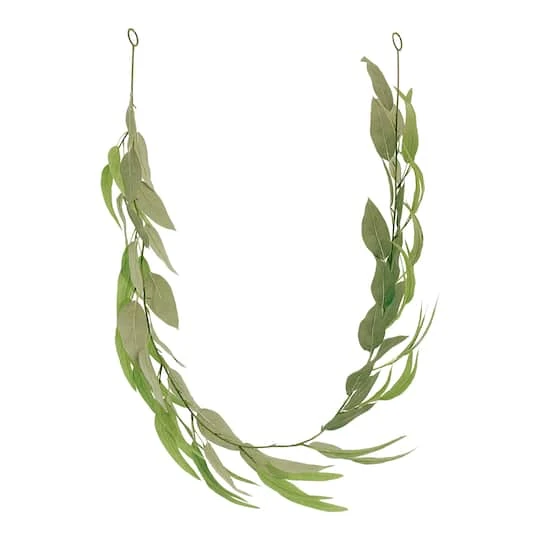 6ft. Willow Eucalyptus Garland By Ashland® 3 6ft. Willow Eucalyptus Garland By Ashland® - Image 3