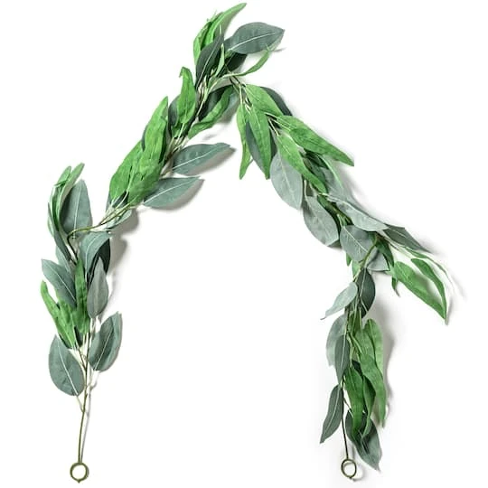 6ft. Willow Eucalyptus Garland By Ashland® 6 6ft. Willow Eucalyptus Garland By Ashland® - Image 6