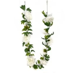 6ft. Cream Peony Garland By Ashland® -Michaels Shop 10676304 2