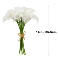 14" White Calla Lily Bundle By Ashland® -Michaels Shop 10676315 4