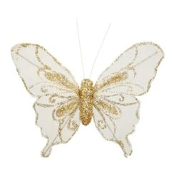 Glitter Butterfly Embellishments, 3ct. By Ashland® Gold -Michaels Shop 10697526 3