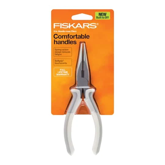Fiskars® 6" Precision Needle-Nose Pliers 2 Fiskars® 6" Precision Needle-Nose Pliers - Image 2