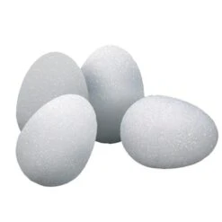 Hygloss® Styrofoam Eggs, 3 Packs Of 12 -Michaels Shop D225764S 2
