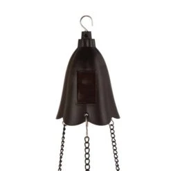 Glitzhome® 30" Solar Lighted Hanging Basket Planter -Michaels Shop D238298S 5