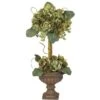 24" Artichoke Topiary Arrangement In Planter