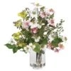 15" Dogwood Arrangement In Vase