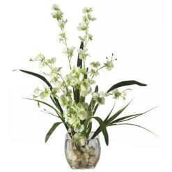 19" Green Dancing Lady Orchid Arrangement In Vase -Michaels Shop D251504S 11 1