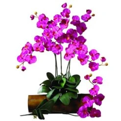 Pink Moth Orchid Stem, 6ct. 6 Pink Moth Orchid Stem, 6ct. -Michaels Shop D252183S 2