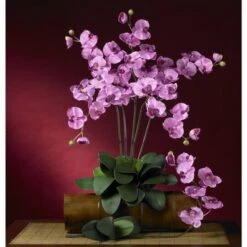 Mauve Moth Orchid Stem, 6ct. -Michaels Shop D252184S 3