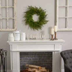 24” Mixed Fern Wreath -Michaels Shop D252227S 14