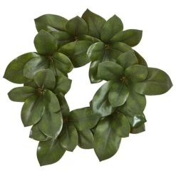22” Magnolia Leaf Wreath