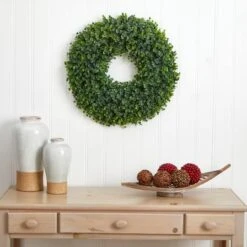 25'' Eucalyptus Wreath -Michaels Shop D252243S 12