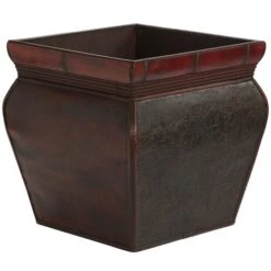 4 Square Planters With Rim Set -Michaels Shop D262191S 5