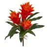 Orange Double Bromeliad Flower, 6ct.