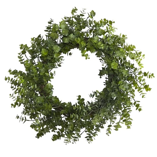 24'' Green Eucalyptus Wreath 1 24'' Green Eucalyptus Wreath