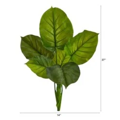 27'' Philodendron Leaf Bush, 4ct. 6 27'' Philodendron Leaf Bush, 4ct. -Michaels Shop D262404S 2