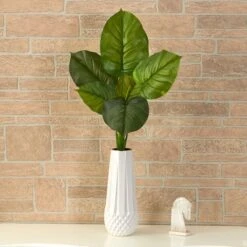 27'' Philodendron Leaf Bush, 4ct. 7 27'' Philodendron Leaf Bush, 4ct. -Michaels Shop D262404S 3