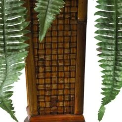 2.5ft. Boston Fern In Wood Vase -Michaels Shop D262481S 13