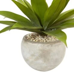 24" Agave Plant In Sand Planter 9 24" Agave Plant In Sand Planter -Michaels Shop D262505S 12