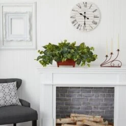 16" Pothos In Rectangle Decorative Planter -Michaels Shop D262673S 15