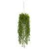 4ft. Mini Bamboo Plant In Metal Hanging Planter