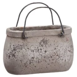 10.5" Terra Cotta Pot With Handles