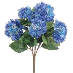 Light Blue Hydrangea Bush