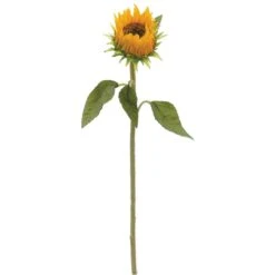 Yellow Sunflower Bud Spray