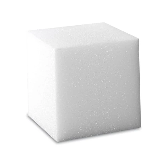 FloraCraft® White Foam Cube, 8" 1 FloraCraft® White Foam Cube, 8"