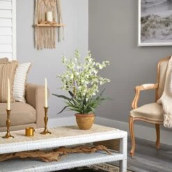 2ft. Green Dancing Lady Orchid Arrangement In Ceramic Vase -Michaels Shop D292608S 13