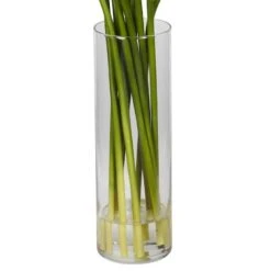 20" Mini Calla Lily Arrangement In Tall Vase, Red -Michaels Shop D292661S 13