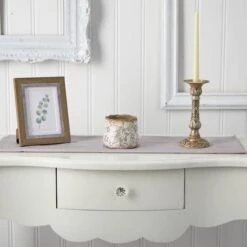 4" Tuscan Ceramic Gray Scroll Planter -Michaels Shop D293038S 3