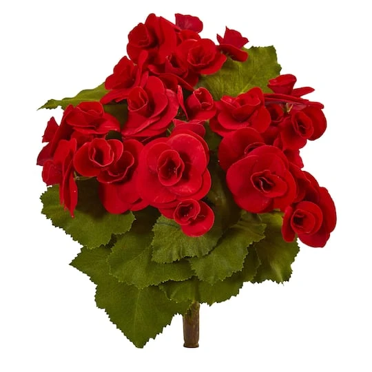 11" Begonia Bush Flower, 4ct. 1 11" Begonia Bush Flower, 4ct.