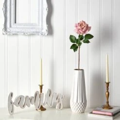 Light Mauve Rose Stem, 6ct. -Michaels Shop D293210S 3