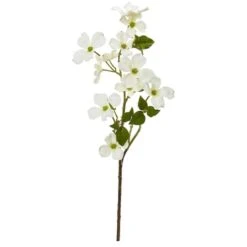 White Dogwood Stem, 12ct.