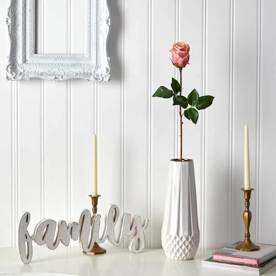 Peach & Pink Rose Bud Stem, 6ct. 4 Peach & Pink Rose Bud Stem, 6ct. - Image 4