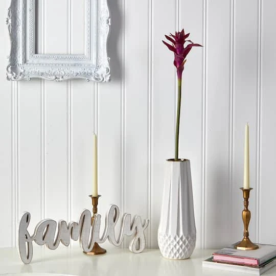 Pink Star Bromeliad Artificial Flower Stem, 6ct. 4 Pink Star Bromeliad Artificial Flower Stem, 6ct. - Image 4