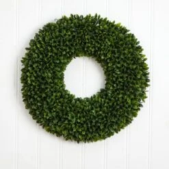 24" Green Boxwood Wreath -Michaels Shop D293298S 13