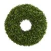 28" Green Boxwood Wreath