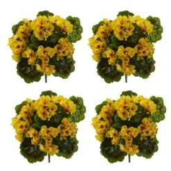 Yellow Geranium Bush, 4ct. 6 Yellow Geranium Bush, 4ct. -Michaels Shop D293879S 12