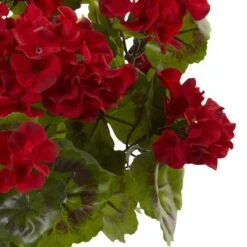 Red Geranium Bush, 3ct. -Michaels Shop D293880S 3