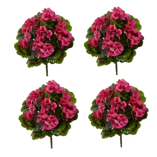 Pink Geranium Bush, 4ct. 4 Pink Geranium Bush, 4ct. - Image 4