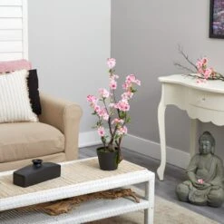 2.5ft. Potted Cherry Blossom Plant -Michaels Shop D293996S 6