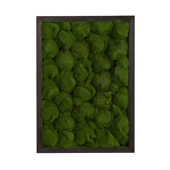 24" Artificial Moss Hanging Frame 2 24" Artificial Moss Hanging Frame - Image 2